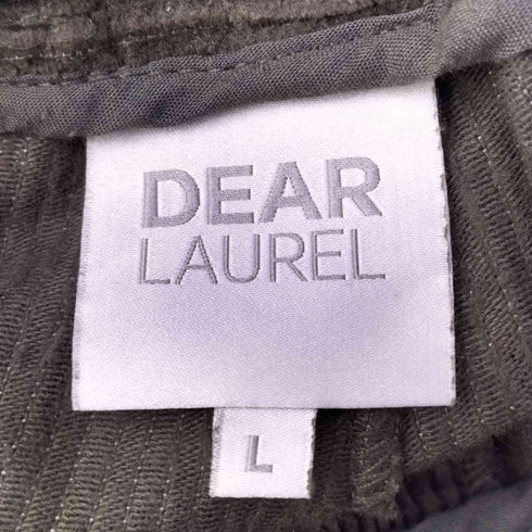 ディアローレル DEAR LAUREL 太畝 コーデュロイ テーパード イージー パンツ メンズ JPN:L