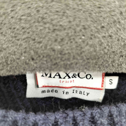 マックスアンドコー MAX&CO. イタリア製 ロングスリーブ クルーネック ニット レディース S