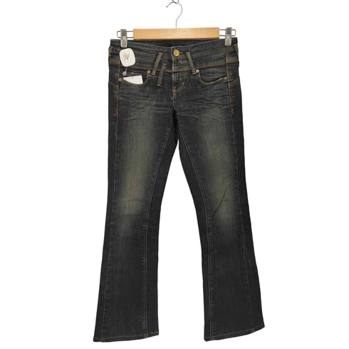 サムシング SOMETHING JiEAENUS JEAN Y2K フレアデニムパンツ レディース 28×33