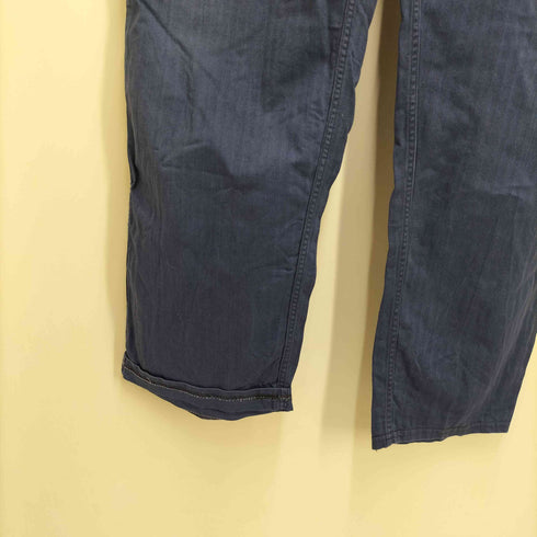 SANFOR ユーロ フレンチワーク ヘリンボーン ストライプ ワークパンツ メンズ 56