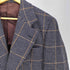 HOLLAND&SHERRY チェックウール2Bテーラードジャケット メンズ