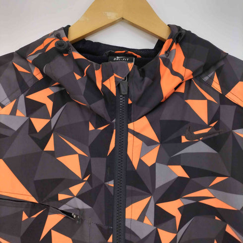 ナイキ NIKE 幾何学模様 スウッシュ 裏地メッシュ マウンテンパーカー メンズ import:S