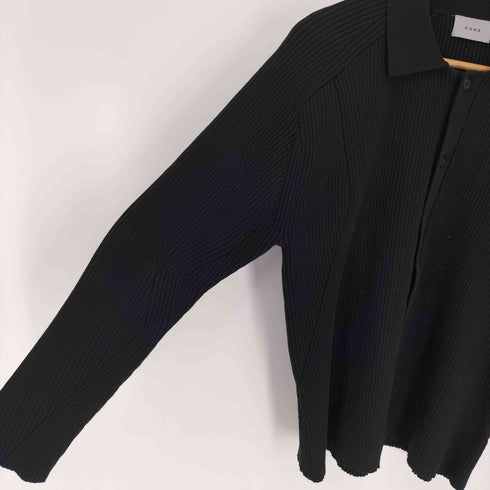 CONZ RIBBED SHIRT CARDIGAN ニット カーディガン メンズ JPN:2