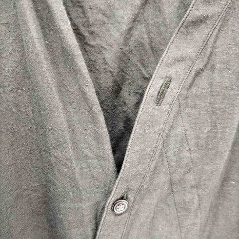 クラシカ KLASICA ノーカラー 裾カットオフ 加工シャツ メンズ JPN:4