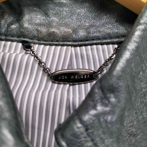 JON WEISER ステンカラーレザーコート レディース JPN:4