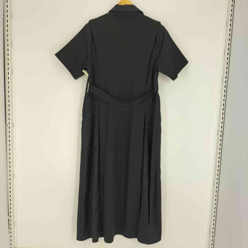 ハレ HARE ジャガード 切替 S/S ワンピース レディース FREE