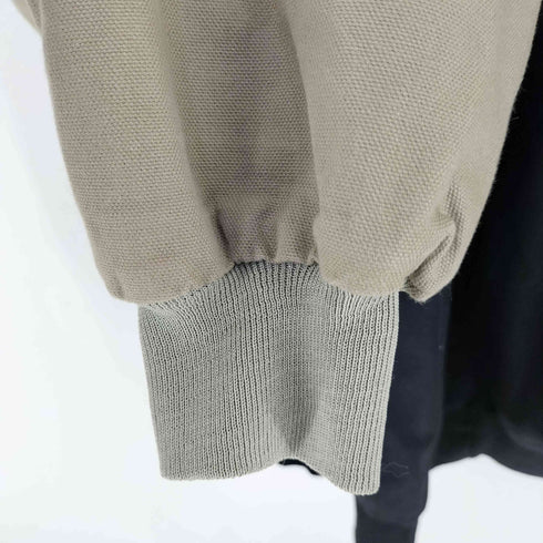 ASW USA製 刺繍入り 裏地キルティング フライトジャケット メンズ import:XL