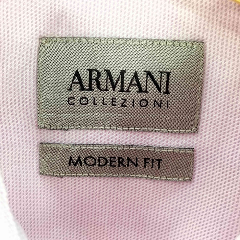 アルマーニコレツィオーニ ARMANI COLLEZIONI MODERN FIT モダンフィットシャツ メンズ 39