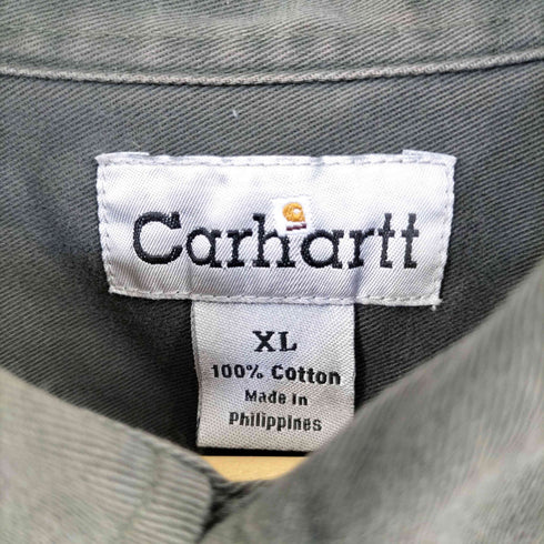 カーハート Carhartt 刺繍入り ワーク シャツ メンズ import:XL