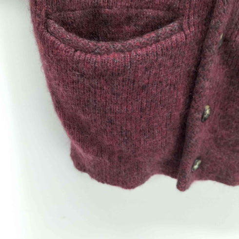 3D soft texture モヘヤカーディガン メンズ import:M