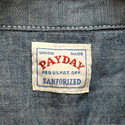 PAYDAY 40' CHIN STRAP SHIRTS メンズ 36