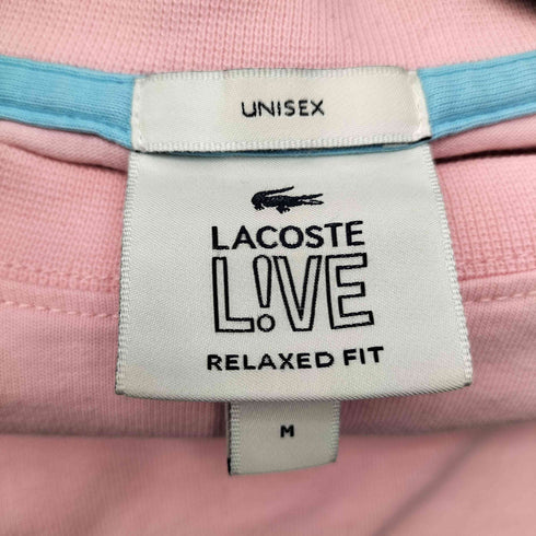 ラコステライブ Lacoste Live ワンポイント刺繍 S/S Tシャツ メンズ import:M