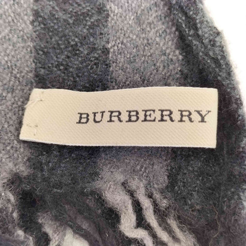 バーバリー BURBERRY チェック柄 ウール ストール マフラー メンズ