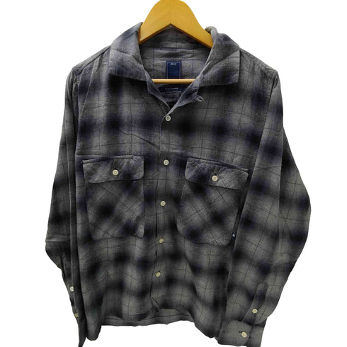 リベレイダース Liberaiders 別注 オンブレチェックコットンシャツ メンズ S