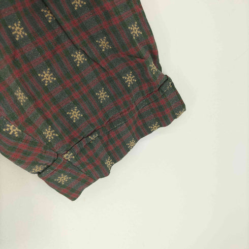 FLYSHACKER 90S チェック総柄 L/S シャツ メンズ import:L
