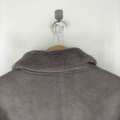 ザラ ZARA フェイクムートンジャケット メンズ import:L