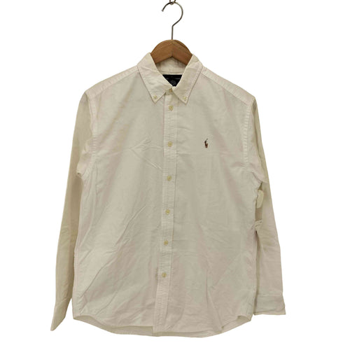 ラルフローレン RALPH LAUREN 刺繍コットンボタンダウンシャツ レディース 18