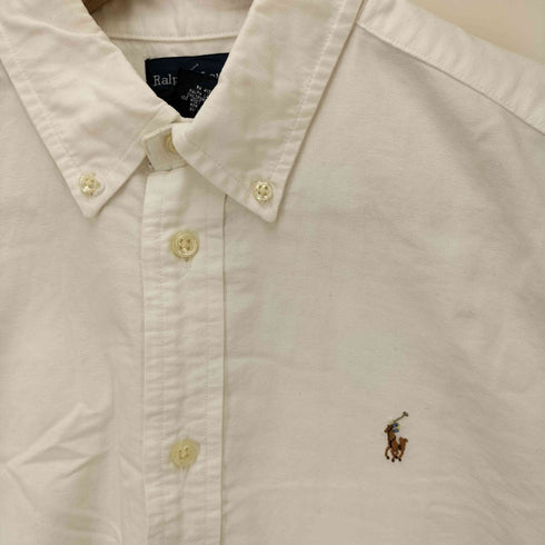 ラルフローレン RALPH LAUREN 刺繍コットンボタンダウンシャツ レディース 18