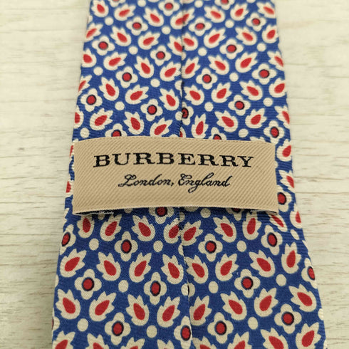 バーバリー BURBERRY 小花総柄ネクタイ メンズ