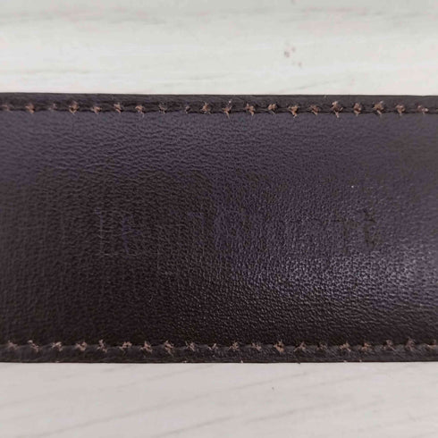 ポールスチュアート Paul Stuart ワインレッド レザー ベルト メンズ