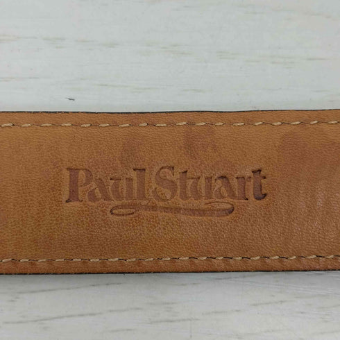 ポールスチュアート Paul Stuart レザー ベルト メンズ 34