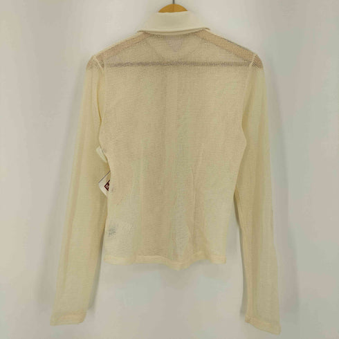 メゾンスペシャル MAISON SPECIAL 24ss Slub Mesh Shirt/スラブメッシュシャツ レディース FREE