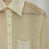 メゾンスペシャル MAISON SPECIAL 24ss Slub Mesh Shirt/スラブメッシュシャツ レディース FREE