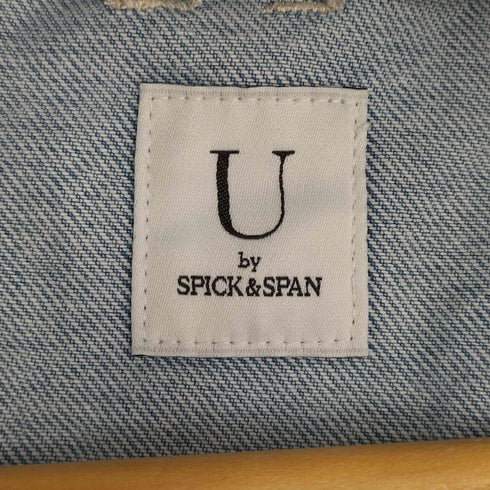 ユーバイスピックアンドスパン U by SPICK&SPAN 23ss KAREN デニムクロップドシャツ レディース FREE