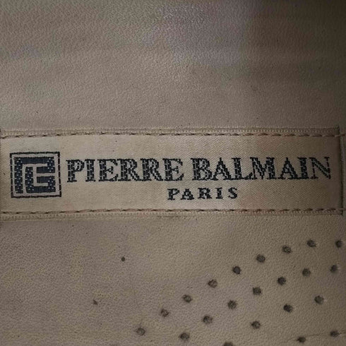 ピエールバルマン Pierre Balmain サイドエラスティック レザーシューズ メンズ 8