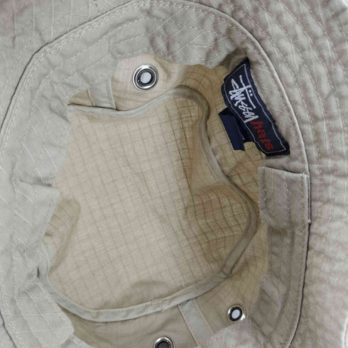 ステューシー Stussy OLD コットンリップストップバケットハット メンズ