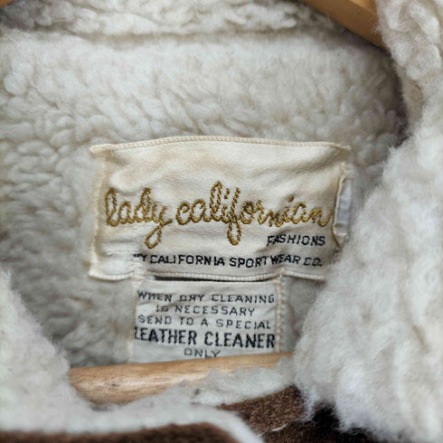 Lady Californian 裏ボアスウェードジャケット レディース 10