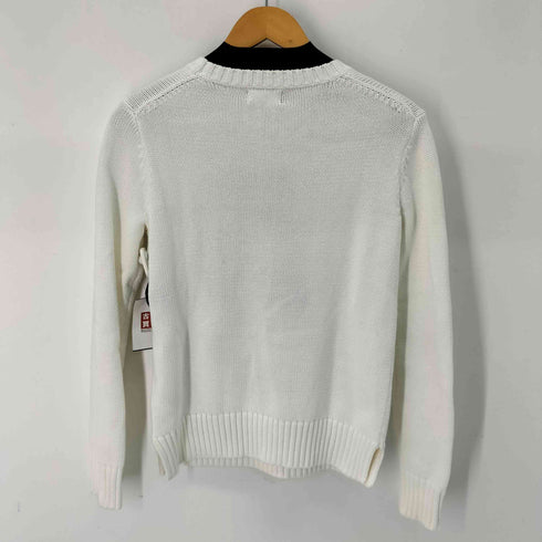 ポロバイラルフローレン Polo by RALPH LAUREN ポロベア刺繍 クルーネックニット レディース import:XS