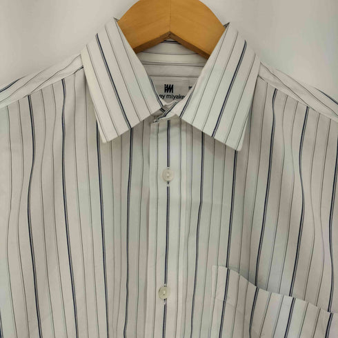 アイムイッセイミヤケ im ISSEY MIYAKE マルチピンストライプシャツ メンズ JPN:S