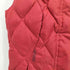 エディーバウアー Eddie Bauer 90-00S 裾 ロゴ GOOSE DOWN 比翼ジップ グースダウン キルティング ベスト レディース import:XS