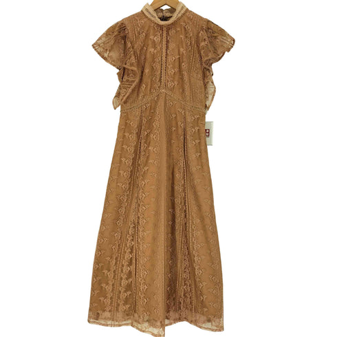ラグナムーン LAGUNAMOON LADYストライプレースワンピース レディース JPN:S