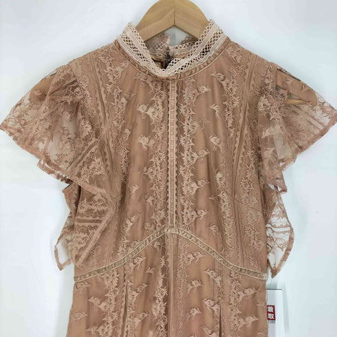 ラグナムーン LAGUNAMOON LADYストライプレースワンピース レディース JPN:S