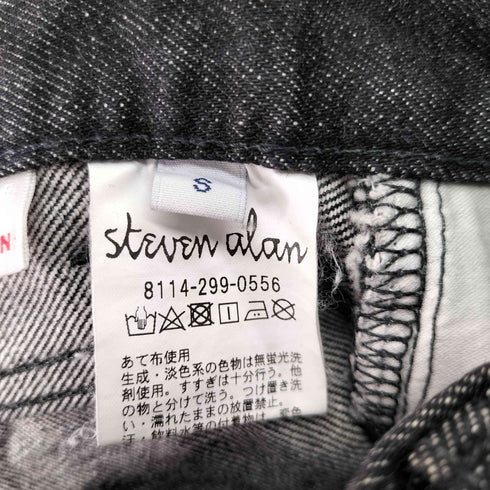 スティーブンアラン Steven Alan 13.5oz DENIM 5P 5P BAGGY WORK PANTS メンズ JPN:S