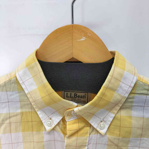 エルエルビーン L.L.Bean SLIGHTLY FITTED L/S ボタンダウン チェック シャツ メンズ import:S