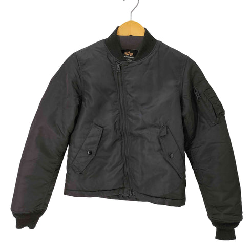 アルファインダストリーズ ALPHA INDUSTRIES 別注 MA-1 フライト ジャケット レディース JPN:M