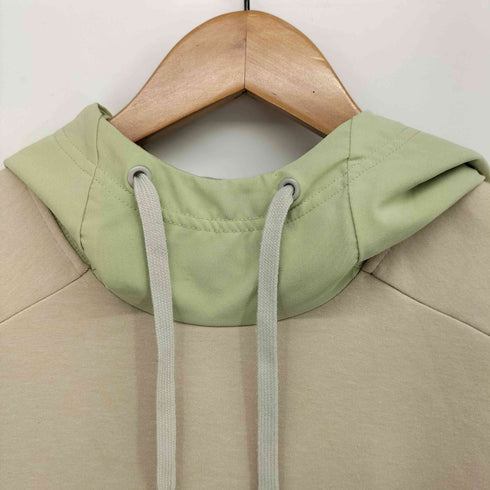 ナイキ NIKE DRI-FIT フロント ロゴ 切り替え プルオーバー パーカー メンズ import:L