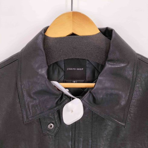 JIGGYS SHOP PUレザーA2ジャケット メンズ JPN:M