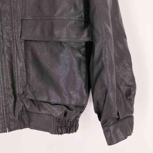 JIGGYS SHOP PUレザーA2ジャケット メンズ JPN:M