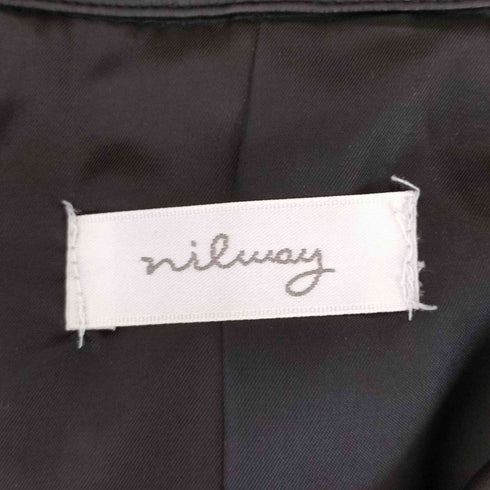 ニルウェイ Nilway ヴィーガンレザールーズスリーブジャケット メンズ import:M