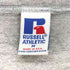 ラッセルアスレチック RUSSELL ATHLETIC 90S USA製 前V フロント ロゴ 切り替え クルーネック スウェット メンズ import:M