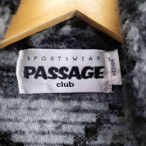 PASSAGE CLUB ハイネックボアジャケット メンズ M