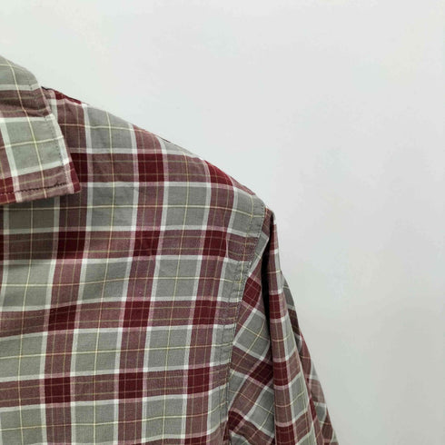 タウンクラフト TOWNCRAFT 船タグ ボックスシルエット オープンカラーチェックシャツ レディース S/14-14 1/2