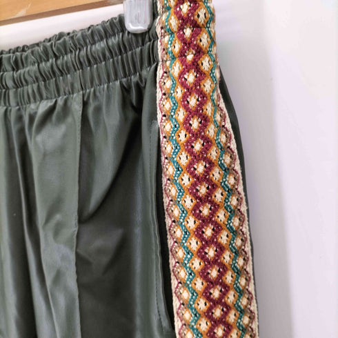 トワロニエ toironier Synthetic Leather Side Line Truck Pants メンズ FREE