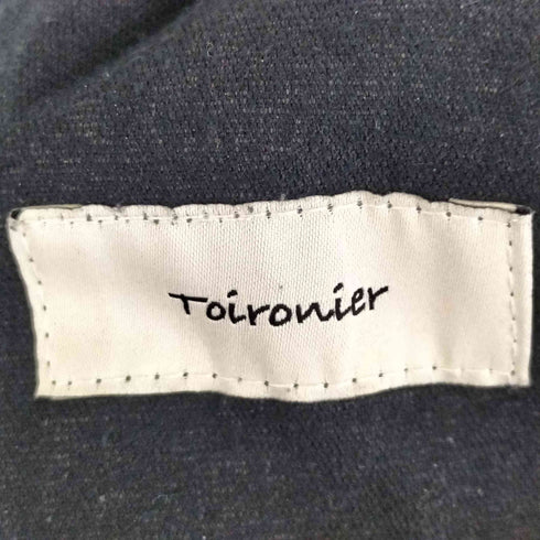 トワロニエ toironier Synthetic Leather Side Line Truck Pants メンズ FREE