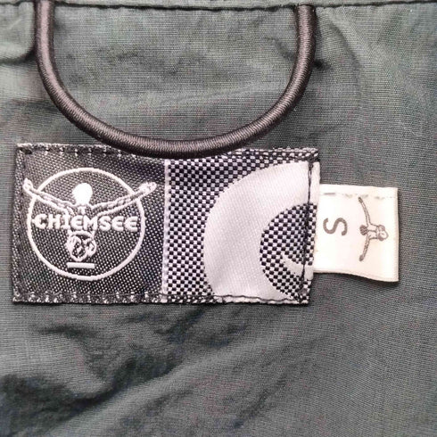 CHIEMSEE 比翼ジップ ナイロン コットン シェル ジャケット メンズ import:S