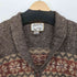 90S HEIRLOOM COLLECTIBLES ノルディック柄 シュールカラー ラミー ニット カーディガン レディース import:L